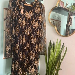 Art Deco Maternity Dress